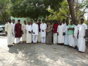 Lord Tirupathi Darshan at Thirumala by entire team