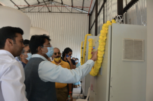 IOCL Executive Director Inaugarating Plant