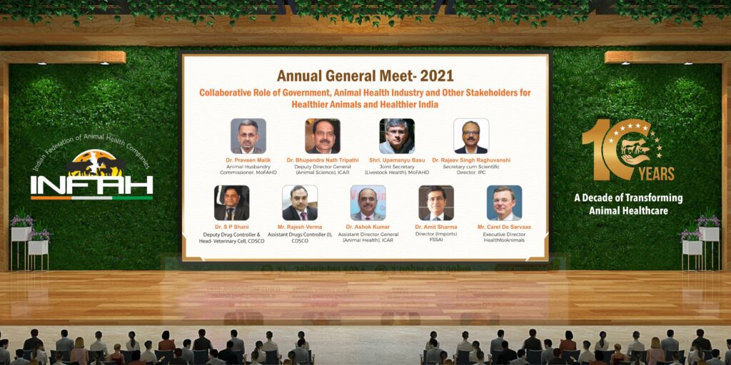 INFAH Virtual 10th AGM Auditorium Banner