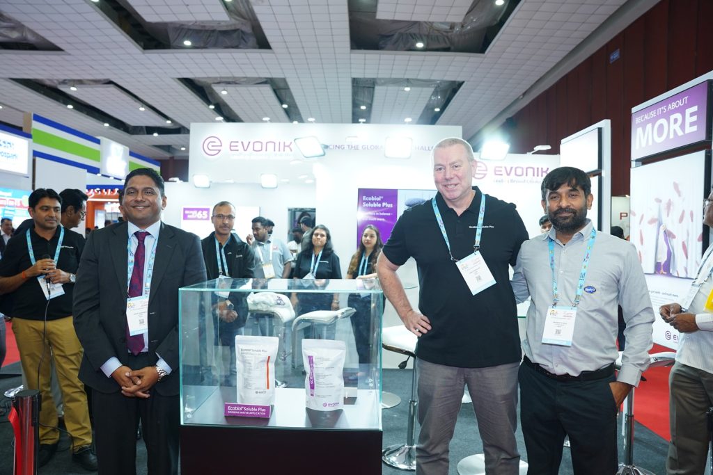 Evonik Launches Ecobiol Soluble Plus at Poultry India 2024