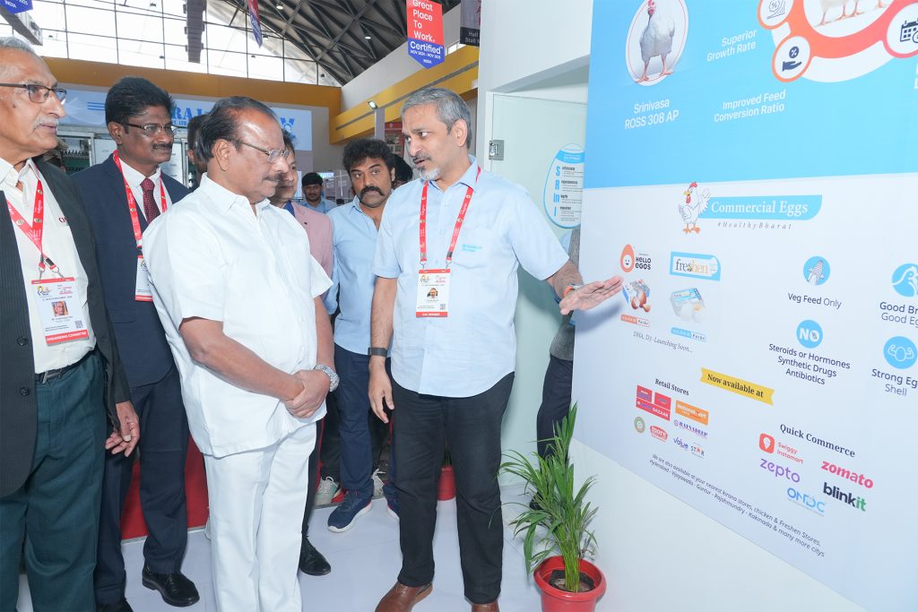 Srinivasa Farms Makes an Indelible Mark at the Poultry India Expo 2024